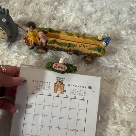 My Neighbor Totoro 2001 Calendar Satsuki Mei Totoro Decoration - Picture 4 of 5
